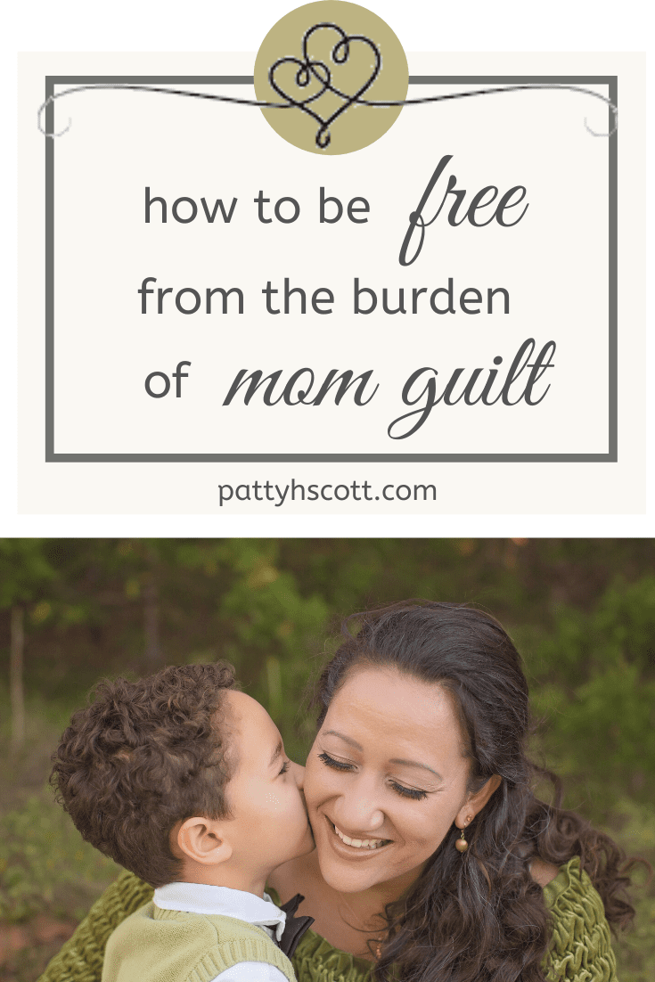 photo courtesy of canva -- we can overcome mom guilt