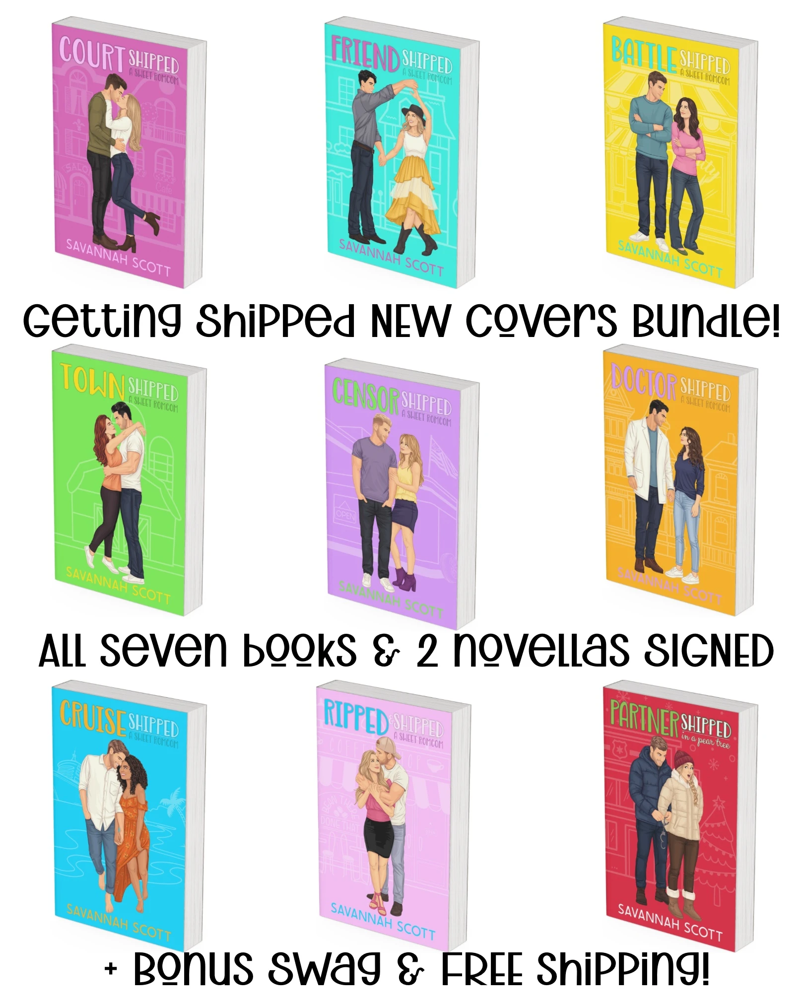 Getting Shipped Signed Paperback Bundle